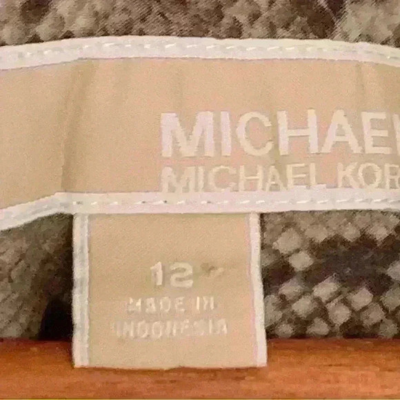 Michael Kors Womens Sz 12 Long Sleeve Button Collared Dress Shirt Blouse NWOT - Picture 5 of 11